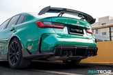 PAKTECHZ Carbon Fiber Rear Wing Spoiler Ver.2 for BMW M3 G80 / M4 G82